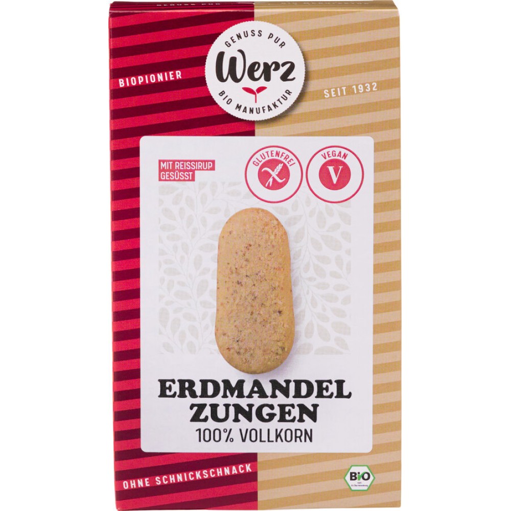 Biscuiti din faina integrala de orez si nuci tigru, fara gluten