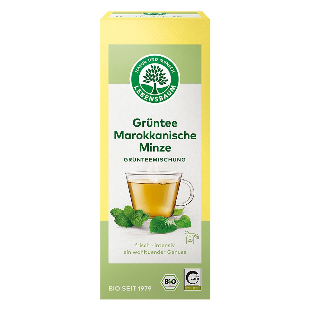Ceai verde cu menta Marocana x20 plicuri