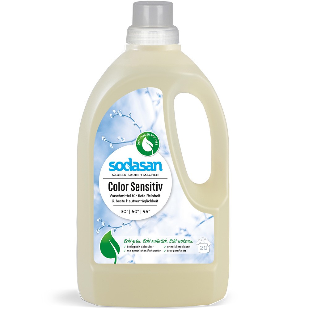 Detergent lichid pentru rufe colorate Sensitiv