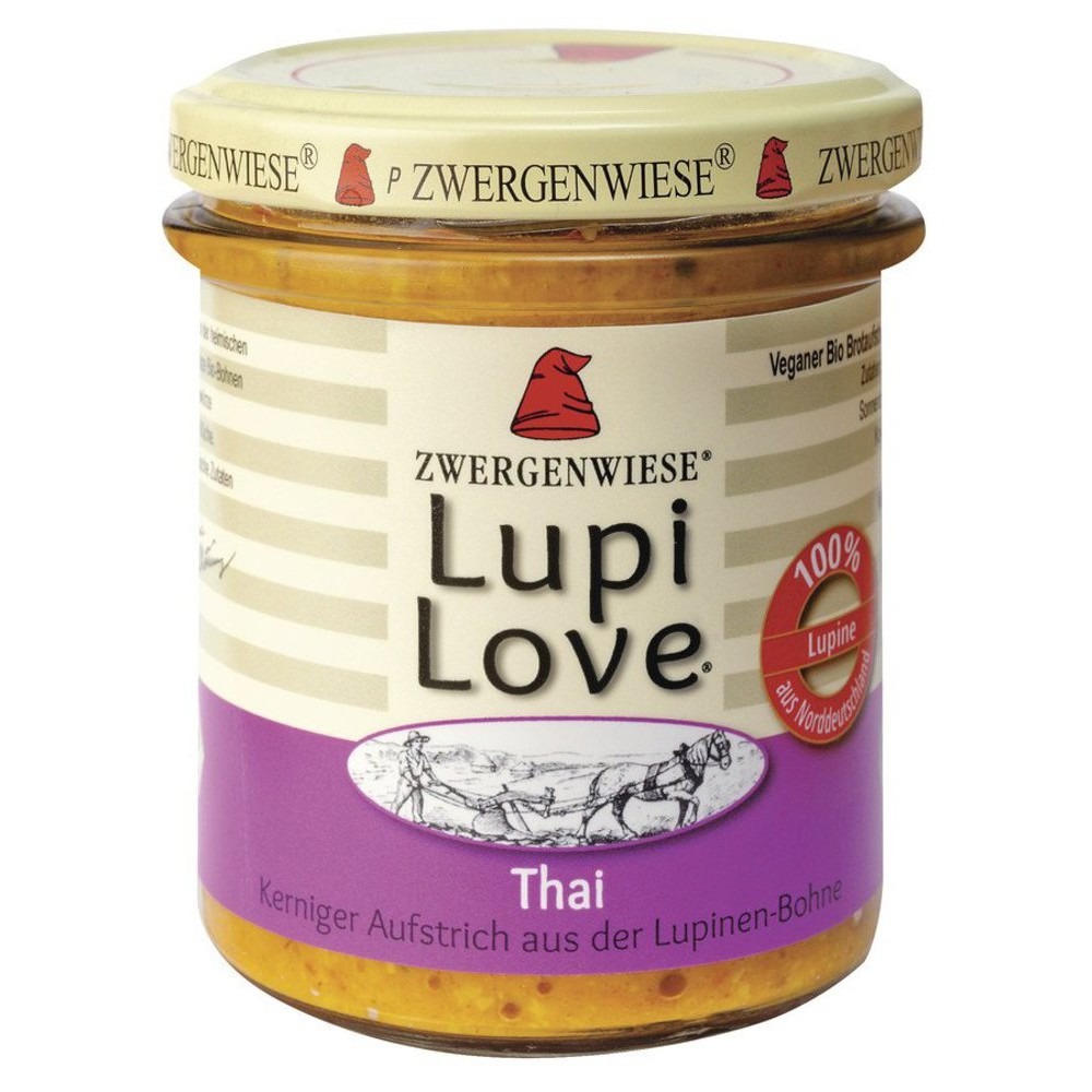 Lupi Love crema tartinabila din lupin Thai, fara gluten